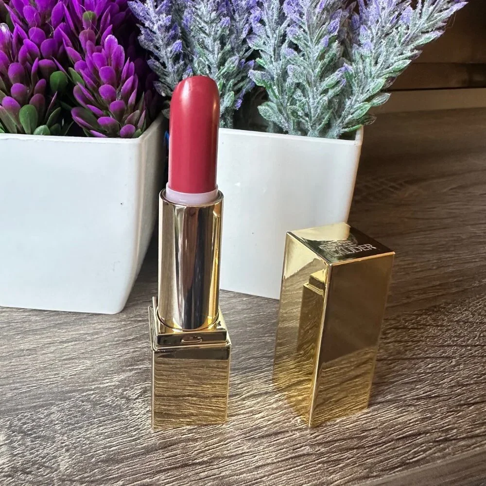 Estee Lauder Pure Color Creme Lipstick 420 Rebellious Rose
